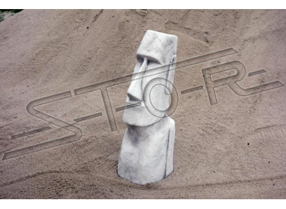 Moai Statue Skulptur Figur Designer Garten Terrasen Deko Skulpturen