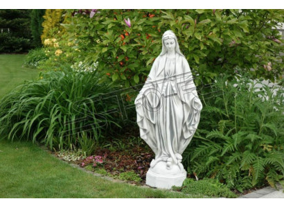 Mutter Jesus Maria Statue Grab Skulptur Heilige Figur Garten Deko