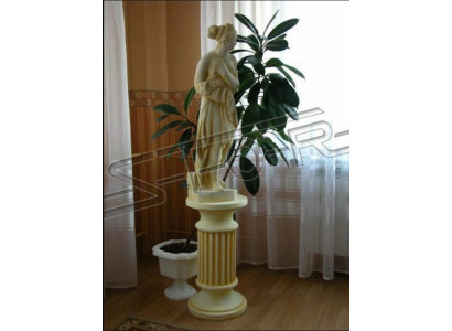 Säule Figur Skulptur FigurenStatue Säulen Design Garten Dekoration Deko