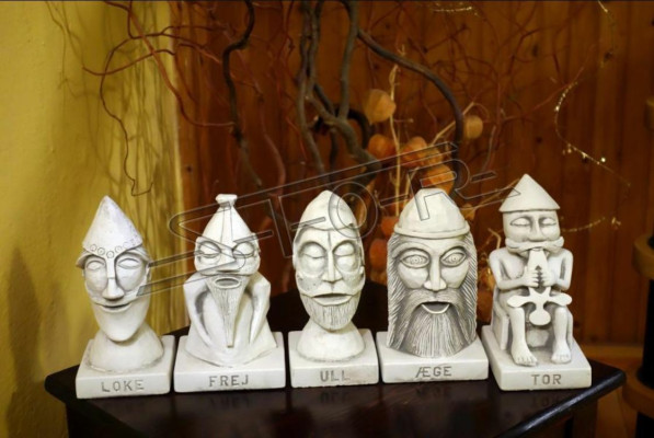 Tor Designer Figur Statue Statuen Figuren Skulptur Skulpturen 17cm