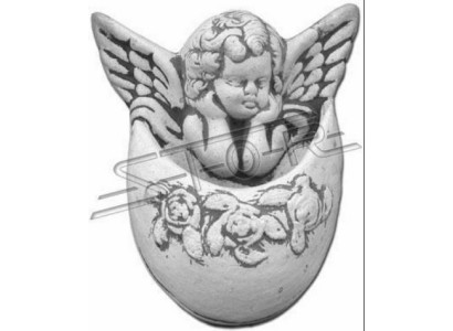 Wandrelief Steinplatte Bild Azteken Engel Antil Relief Steinguss Wand