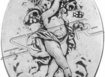 Wandrelief Steinplatte Bild Kind Stein Gemälde Engel Relief Bilder