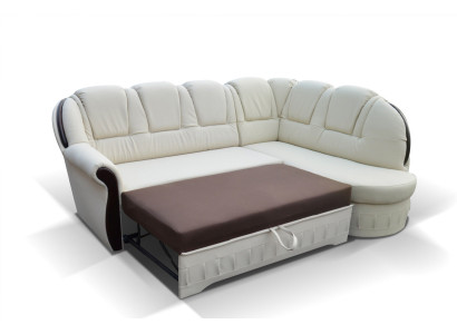 Klassische Ecksofa Schlafsofa Couch Polster Eckgarnitur Ecksofa Textil