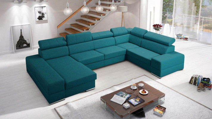 Ecksofa Ledersofa Design Sofa Ecksofas U Form Modernes Polster Wohnzimmer Möbel
