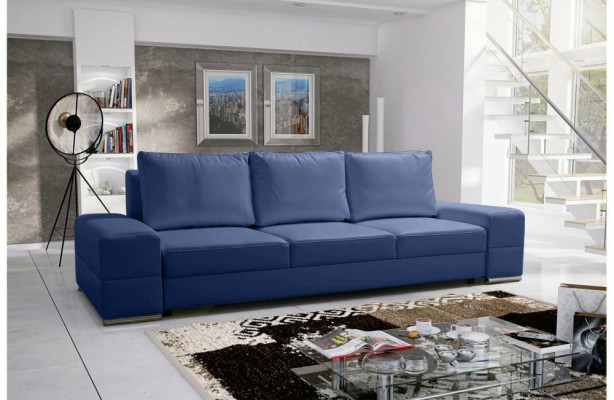 Couch Kunstleder Sofa Edles Design Designer 3 Sitzer Möbel Klassische Möbel xxl