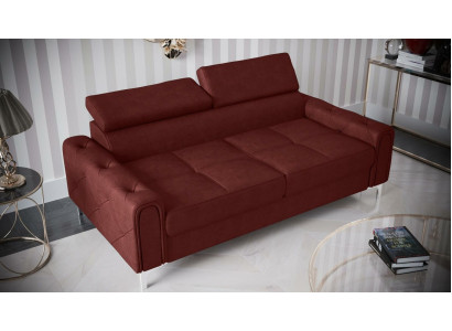Design Couchen Luxus Polster Möbel Sofa Couch Sitz Leder Textil Neu 186x100cm