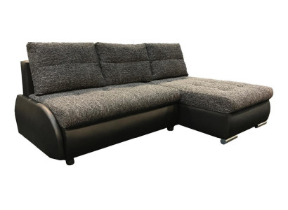 Design Ecksofa Schlafsofa Sofas Bettfunktion Couch Leder Textil Polster Neu