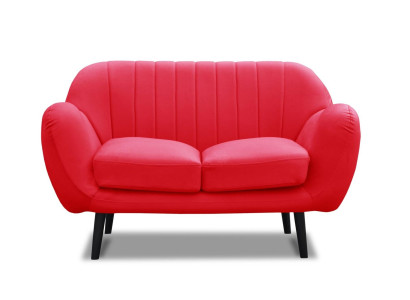 Sofa 2 Sitzer Design Sofas Moderne Polster Stoff Sitz Zweisitzer Leder Neu