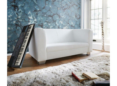 Sofa Couch Design Polster Modern Leder Sofas 2 Sitzer Zweisitzer Designer Neu