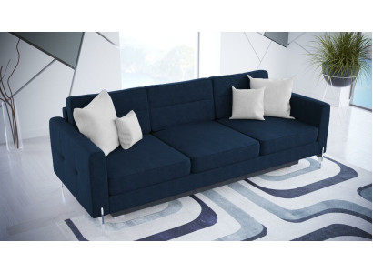 Sofas Klapp Textil Couch Schlafsofa Bett Sofa Kasten Couchen Polster Möbel Stoff