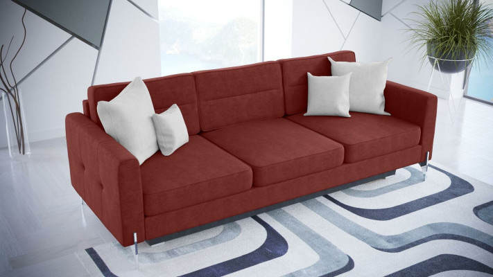 Sofas Klapp Textil Couch Schlafsofa Bett Sofa Kasten Couchen Polster Möbel Stoff