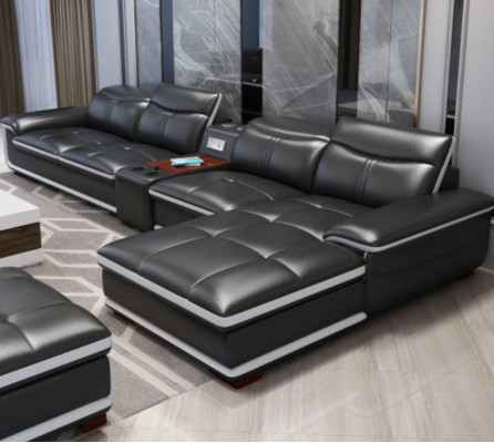 Ecksofas Sitz Möbel Wohnlandschaft Luxus Ecksofa L-form Polster Modern Relax