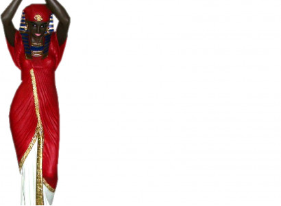 Design Stehleuchte Ägptische Frau Figur Steh Lampe Leuchten Steh Lampen Figur