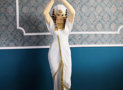 Design Stehleuchte Ägptische Frau Figur Steh Lampe Leuchten Steh Lampen Figur