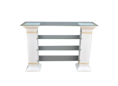 Klassische RTV Sideboard Fernseh Tisch Tische Tv Board Medusa Regal Vitrine 1866