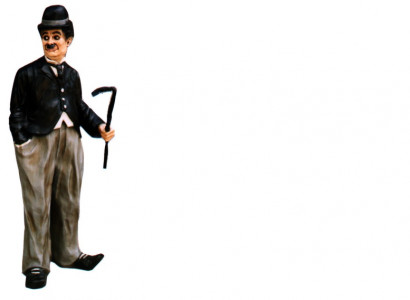 Design Chaplin Figur Statue Skulptur Figuren Skulpturen Dekoration Deko 5358 Neu