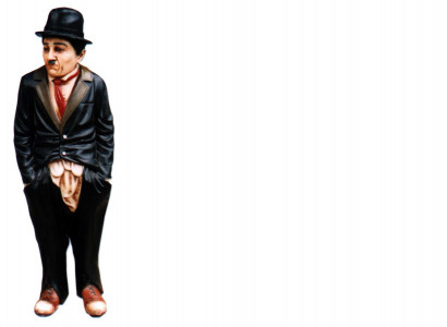 Design Chaplin Figur Statue Skulptur Figuren Skulpturen Dekoration Deko 5357 Neu