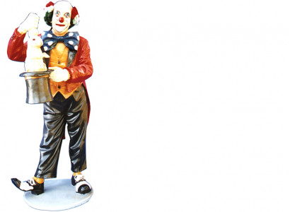 Design Clownmagier Figur Statue Skulptur Figuren Skulpturen Dekoration Deko 5027