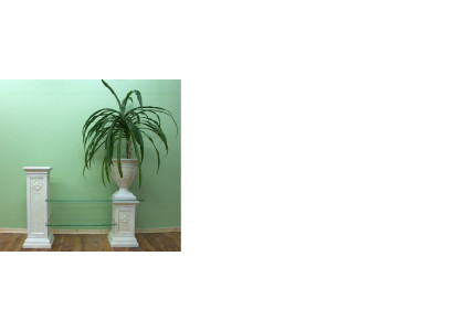 Design Vitrine Regal Glas Säule Schrank Vitrinen Regale Schrank Wohnzimmer 1801