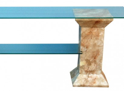 Design Vitrine Regal Glas Säule Schrank Regale Schrank Wohnzimmer 1870 Neu