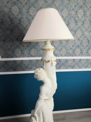 Wohnzimmer Stehlampe Leuchte Steh Leuchten XXL Design Lampe Figur Skulptur Neu