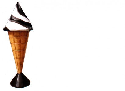 DESIGN EISDIELE EIS FIGUR STATUE SKULPTUR FIGUREN SKULPTUREN DEKO 5648