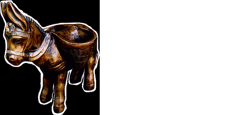 Design Esel Figur Statue Skulptur Figuren Skulpturen Dekoration Deko Neu 3004