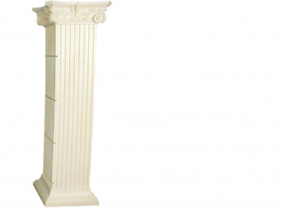 Regal Glas Vitrine Römische Säulen Regale Vitrinen XXL 210cm Säule Ägypten Neu