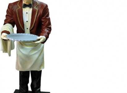 Design Servier Figur Statue Skulptur Figuren Skulpturen Dekoration Deko Ständer