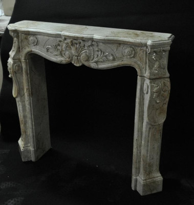 Kamin Verkleidung Umrandung Marmor Stil Dekoration Barock Klassische Kamine Ofen