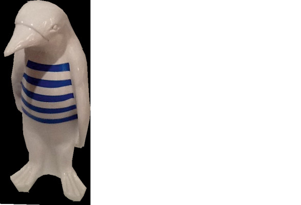 Design Dekoration Pinguin Figur Statue Skulptur Figuren Skulpturen Deko XXL 67cm