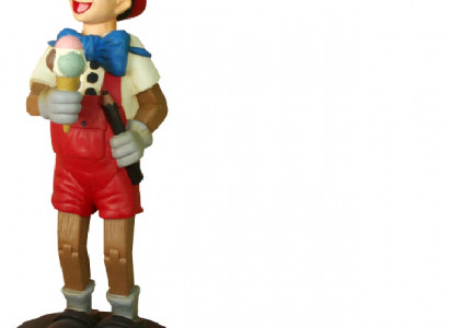Design pinocchio Figur Statue Skulptur Figuren Skulpturen Dekoration Deko 5644