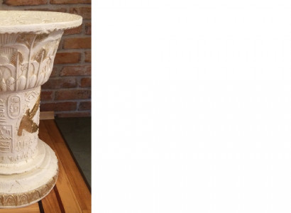 Design Ägyptische Kolumne Dekosäule Säulen Blumensäule Ständer Podest 1047 Neu
