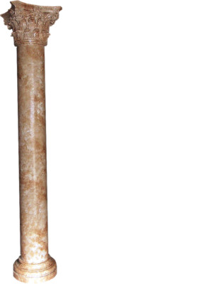 XXL Griechische Säule 300cm Groß Stil Design Säulen Luxus Stützen Antik Stil