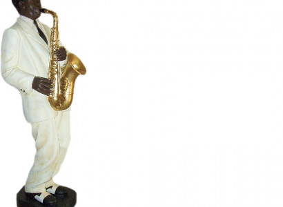 Design Saxophon Figur Statue Skulptur Figuren Skulpturen Dekoration 4022 Neu