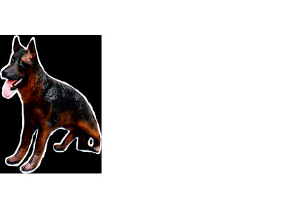 Design Schäferhund Figur Statue Skulptur Figuren Skulpturen Dekoration Neu 3043