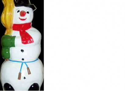 Design Schneemann Figur Statue Skulptur Figuren Skulpturen Dekoration Deko 8847