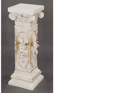 Design Spalten Säule Antike Dekosäule Säulen Blumensäule Ständer Podest 1073