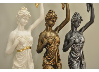 Skulptur Stand Leuchte Design XXL Steh Stand Lampe Wohnzimmer Leuchten 183cm