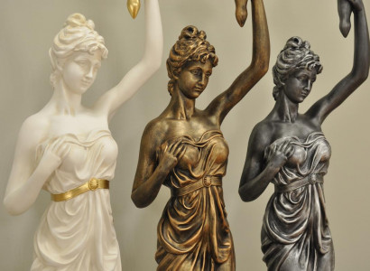 Skulptur Stand Leuchte Design XXL Steh Stand Lampe Wohnzimmer Leuchten 183cm