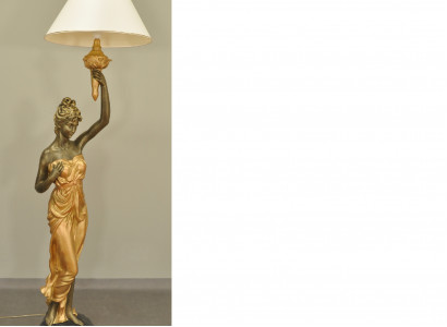 Design Leuchten Leuchte Mädchen Lampe Lampenschirm Dekolampe Beleuchtung 6900