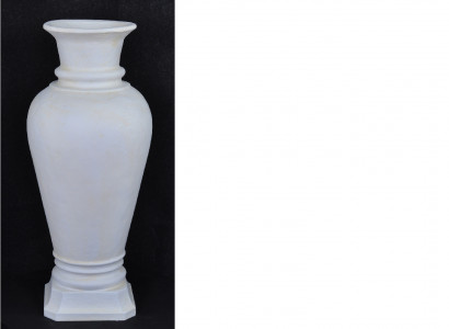 XXL Vase Große Raum Dekoration Blumen Vasen Kübel Antik Stil Deko Medusa 90cm