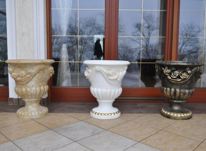 XXL Klassische Wohnzimmer Dekoration Antik Stil Vase Deko Vasen Statue 0915 Neu