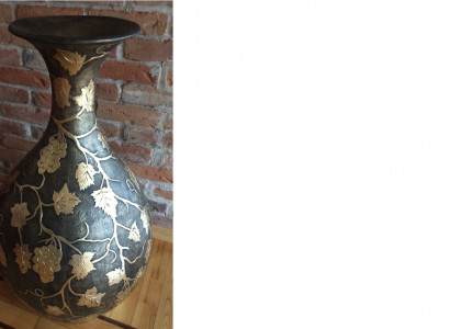 XXL Vase Tisch Dekoration Deko Vasen Antik Stil Skulptur Figur Kelch Rom 92cm