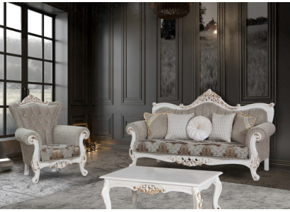 Sofagarnitur 31 Sitzer Couchtisch Polster Garnitur Couchen Chesterfield