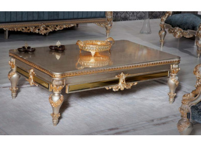 Couchtisch Tisch Couchtische Holztisch Design Luxus Beistelltisch 130x80