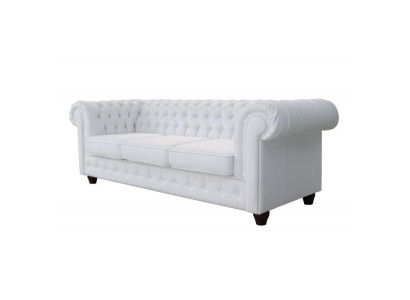 Chesterfield Sofagarnitur Sofa 3+1+1 Couch Polster Set Sofas Couchen S1