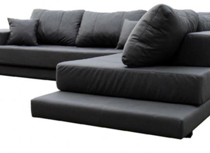 Design Esk Ecksofa L-form Modern Sofas Ledersofa Couch Wohnlandschaft