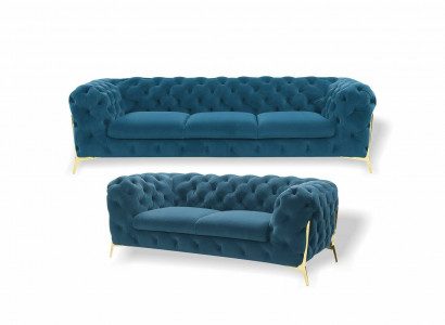 Sofagarnitur 3+2 Sitzer Set Design Sofas Polster Couchen Moderne Couch Sofort