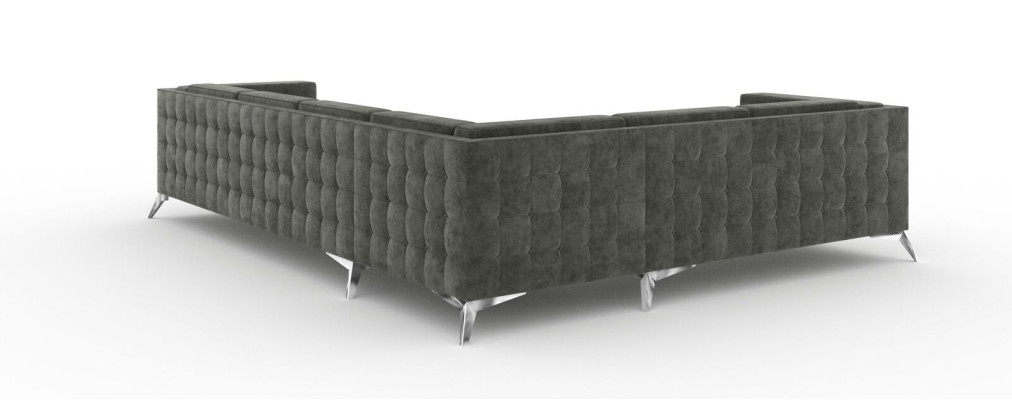 Design Esk Ecksofa L-form Modern Sofas Stoffsofa Couch Wohnlandschaft